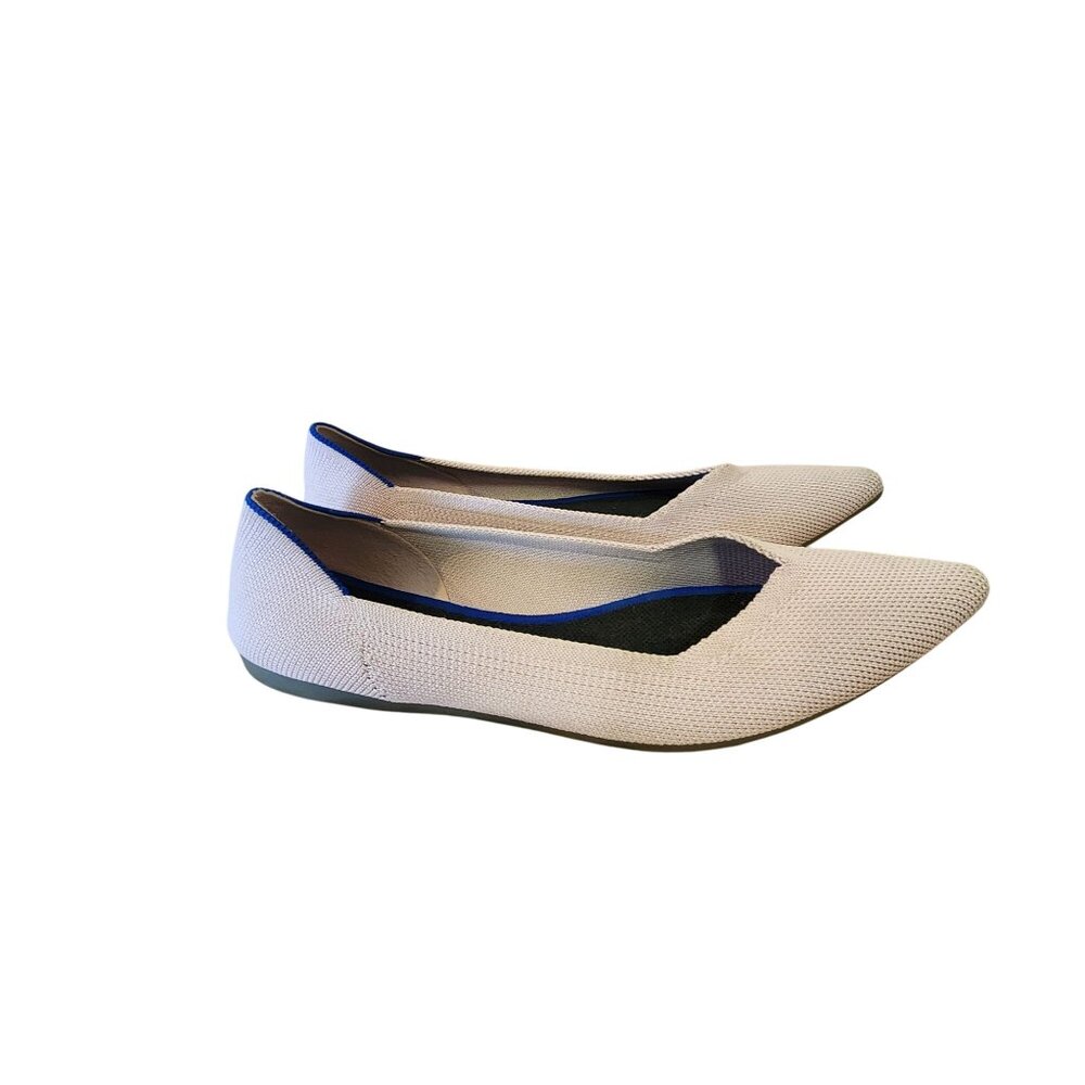 Rothy's The Point Ballet Flats Shoes Bird's Eye Womens size 7W